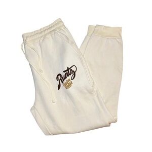 Runtz Men Tan Fleece Jogger Sweat Pants Size: XL